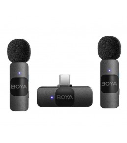 Микрофонная Беспроводная Система Boya BY-V20 Сверхкомпактная 2,4ГГц USB-C