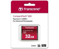 Карта памяти CompactFlash Transcend 32GB 800x, UDMA7
