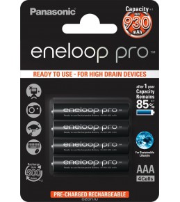 Аккумулятор Panasonic Eneloop Pro AAA 930mAh 