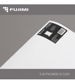 Фон Fujimi FJS-PVCW0613 60смХ130см из высококачественного пластика (Белый)