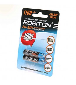Аккумуляторы ROBITON AAA Ni-MH 1100mAh