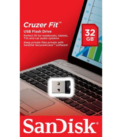 Флешка Sandisk 32 Gb Cruzer Fit SDCZ 33-032 G-B 35 USB 2.0
