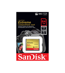 Карта памяти CompactFlash Sandisk Extreme 64GB 120MB/s 