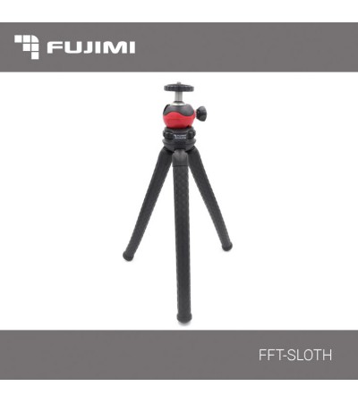 Штатив Fujimi FFT-SLOTH Гибкий с держателем для смартфона и переходником для GoPro камер 