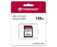Карта памяти Transcend 300S 128Gb SDXC UHS-I U1 (100MB/s) 