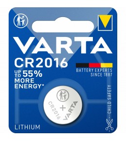 Батарейка литьевая VARTA CR2016 