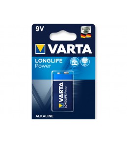 Батарейка VARTA LONGLIFE 9V/6LR61 бл 1